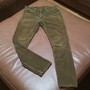 Mens Levi's 510 Super Skinny corduroy 30x30